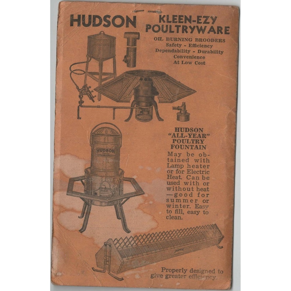 Vintage Hudson Equipment Corporation Memo Book Advertising Perfection Sprayer G - Picture 2 of 2